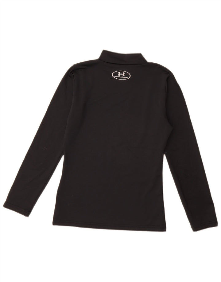 UNDER ARMOR Κοριτσίστικα Cold Gear Μακρυμάνικο 9-10 ετών Μεσαίο Μαύρο