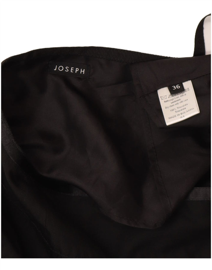 Γυναικεία φούστα JOSEPH Wrap EU 36 Small W26 Black Triacetate Classic