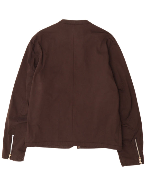 Diesel Ανδρικό Bomber Jacket UK 40 Large Brown Nylon