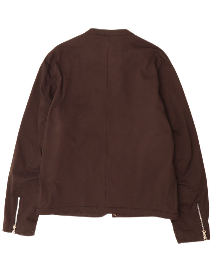 Diesel Ανδρικό Bomber Jacket UK 40 Large Brown Nylon