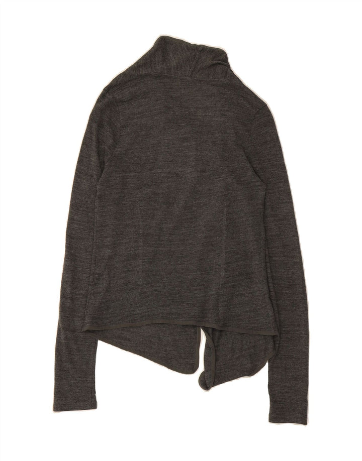 ZARA Womens Open Cardigan Sweater UK 12 Medium Grey Vintage Zara and Second-Hand Zara from Messina Hembry 