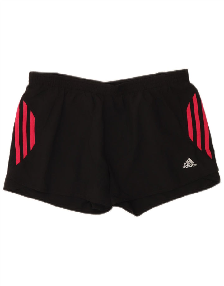 Adidas Γυναικείο Climacool αθλητικό σορτς UK 12 μεσαίο μαύρο πολυεστέρα
