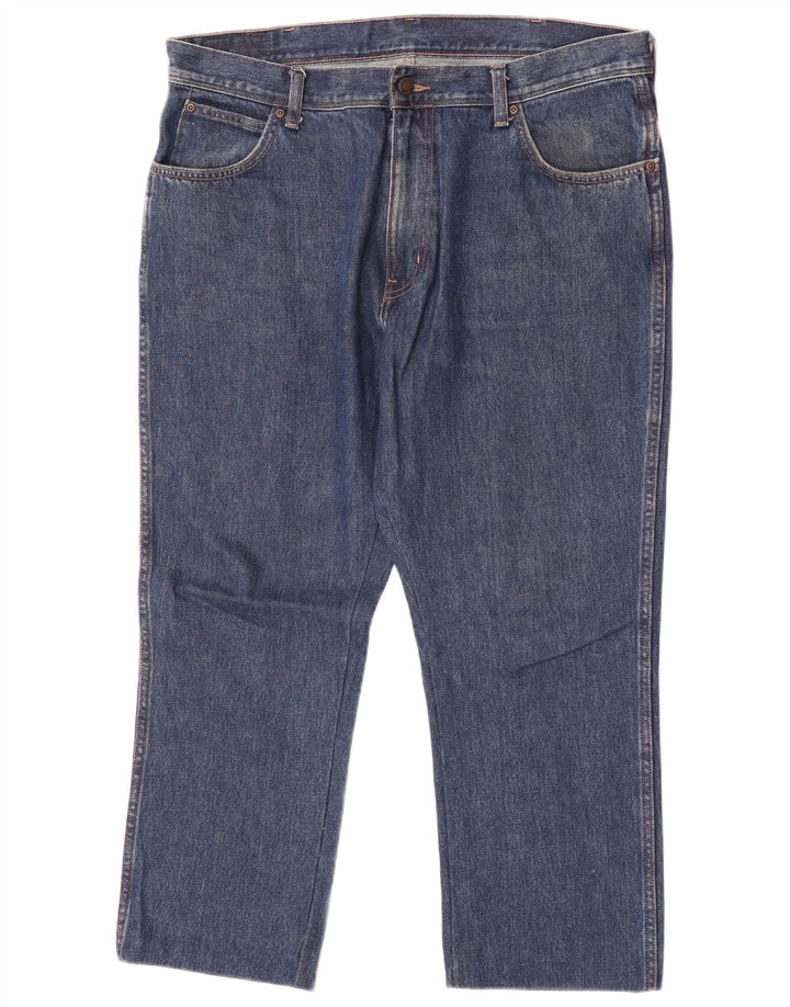 Γυναικείο Cropped Jeans Wrangler Regular Fit W38 L26 Μπλε βαμβακερό
