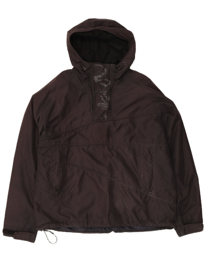 Quiksilver Ανδρικό γραφικό πουλόβερ Windbreaker Jacket UK 40 Large Black