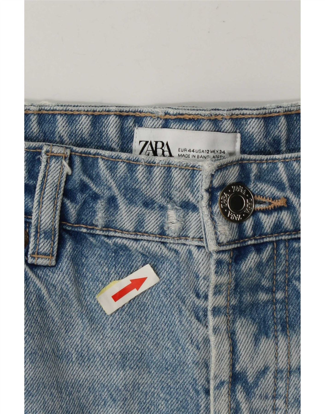 Zara Γυναικείο τζιν σορτς EU 44 XL W34 μπλε