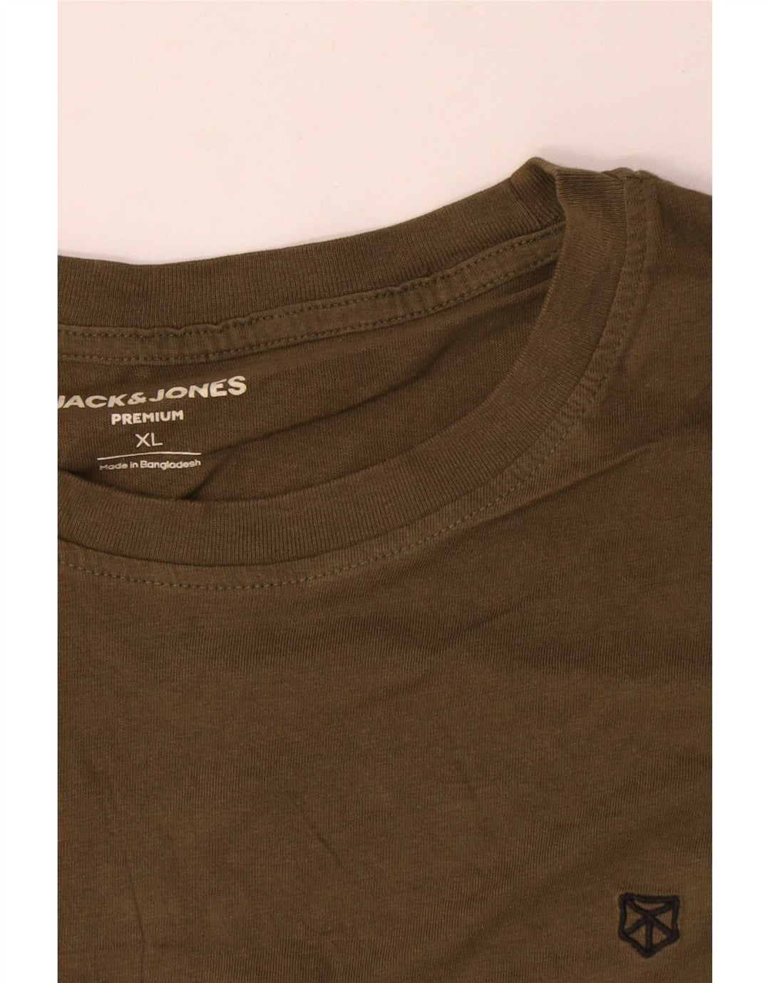 Jack & Jones Ανδρικό T-Shirt Top XL Khaki