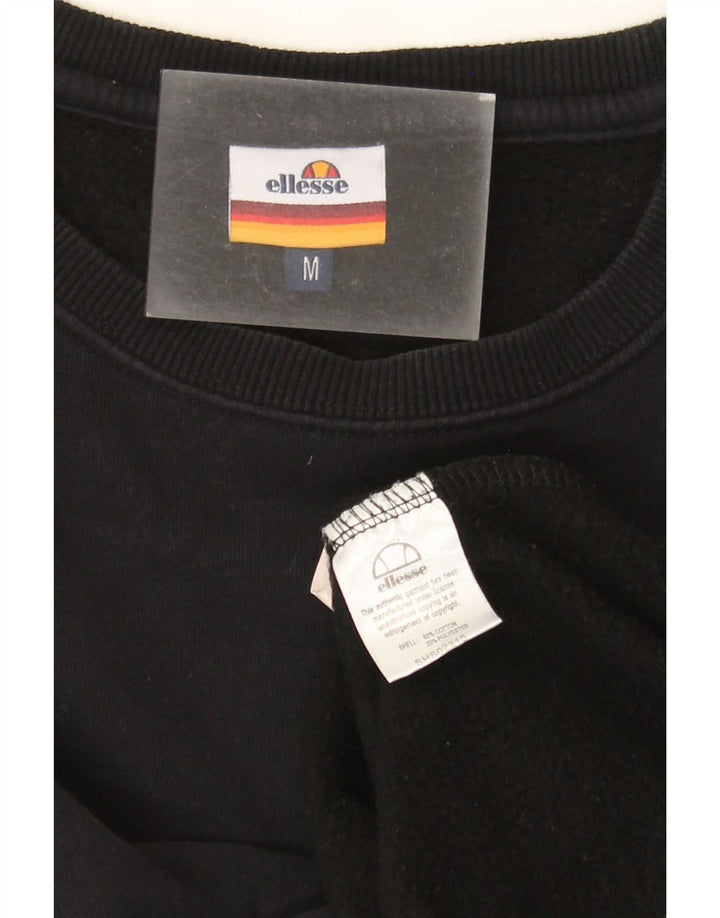 Ανδρικό φούτερ ELLESSE Jumper Μεσαίο μαύρο βαμβακερό