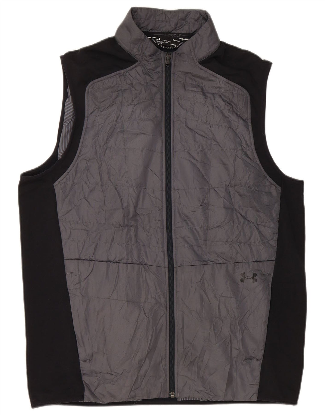 Under Armour Ανδρική επένδυση Gilet UK 40 Large Grey Colorblock Πολυεστέρας