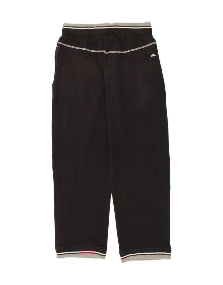ELLESSE Mens Tracksuit Trousers Small Black Cotton Vintage Ellesse and Second-Hand Ellesse from Messina Hembry 