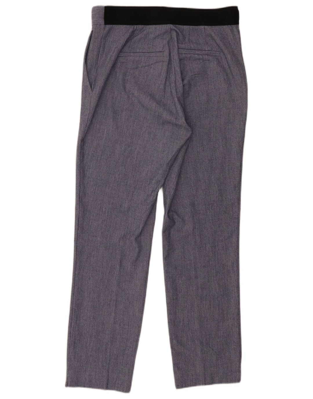 Zara Γυναικείο κανονικό παντελόνι Chino μεγάλο W30 L27 Μπλε