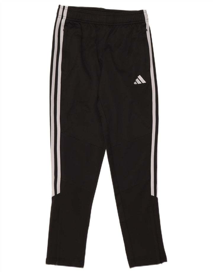 Παντελόνι αθλητικής φόρμας Adidas Boys 11-12 ετών Μαύρο Πολυεστέρα