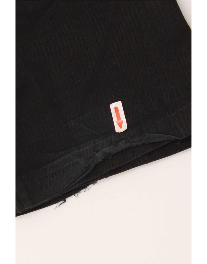 Ανδρικό ίσιο παντελόνι Chino Volcom W30 L31 μαύρο πολυεστέρα