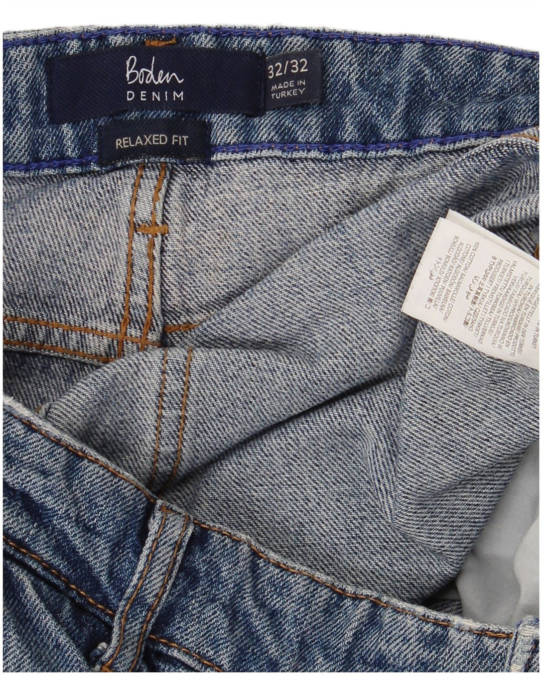 Boden Γυναικείο Loose Jeans W32 L29 Μπλε βαμβακερό