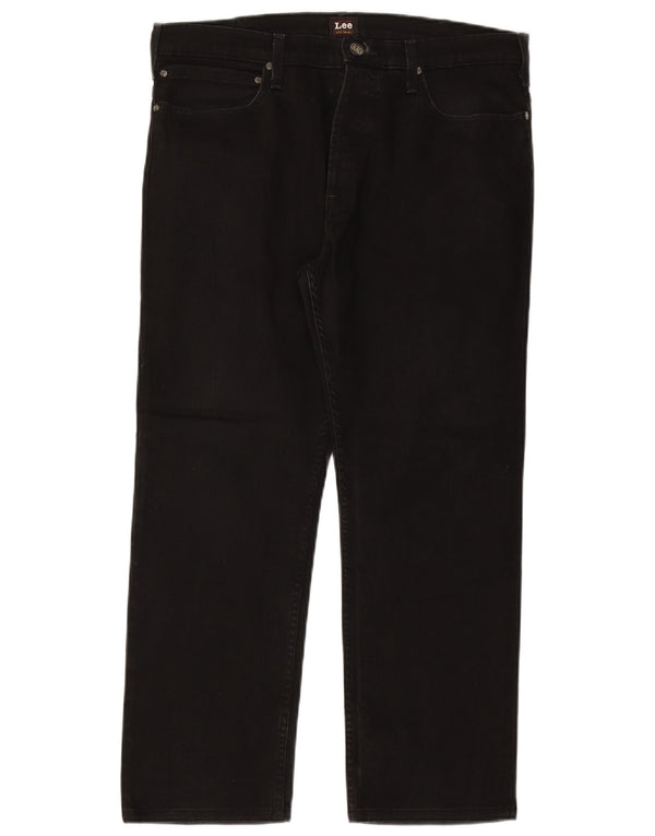 LEE Ανδρικό τζιν Macky Straight W36 L27 Μαύρο βαμβακερό