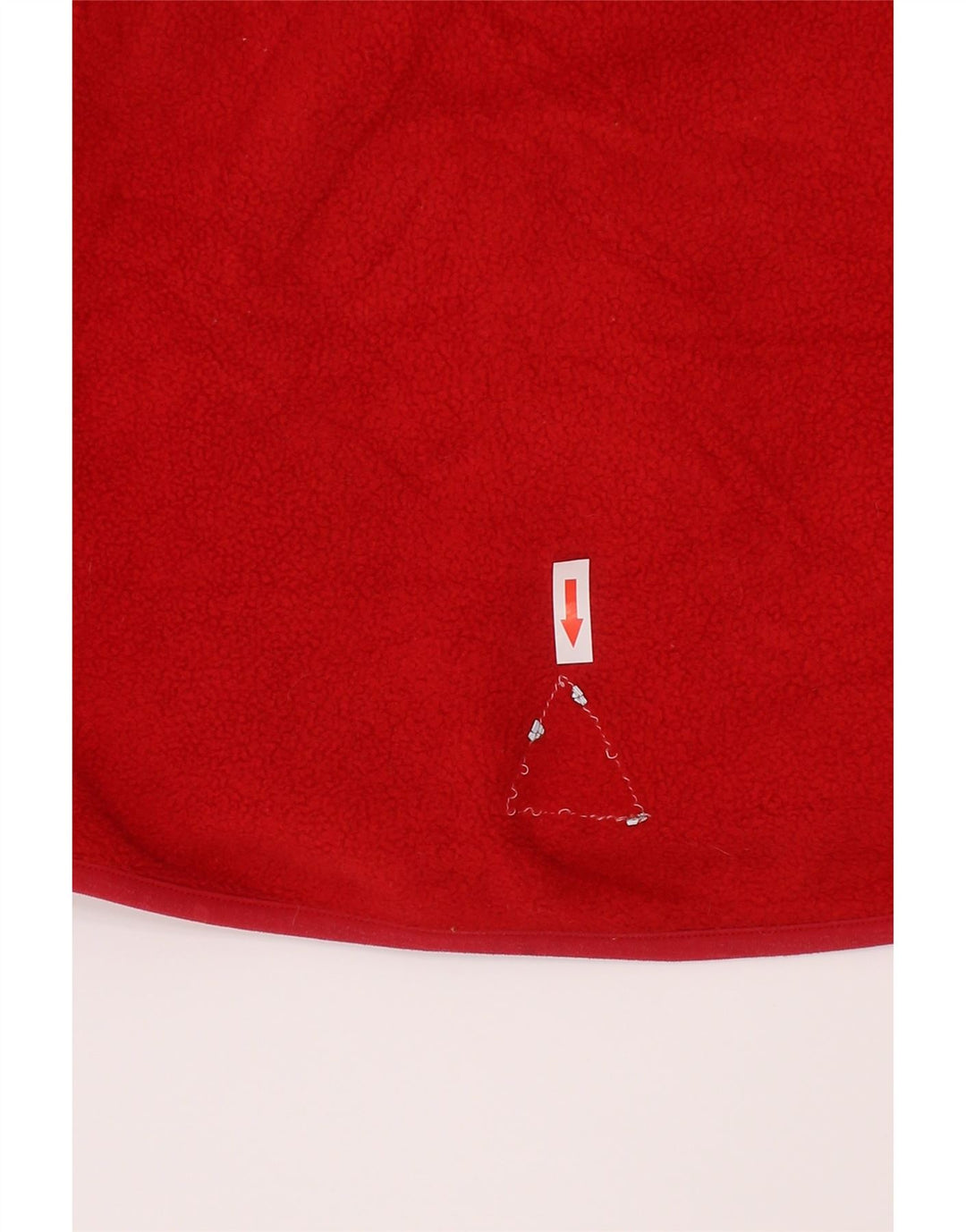 L.L.Bean Boys Hooded Fleece Jacket 5-6 Years Medium Red Polyester