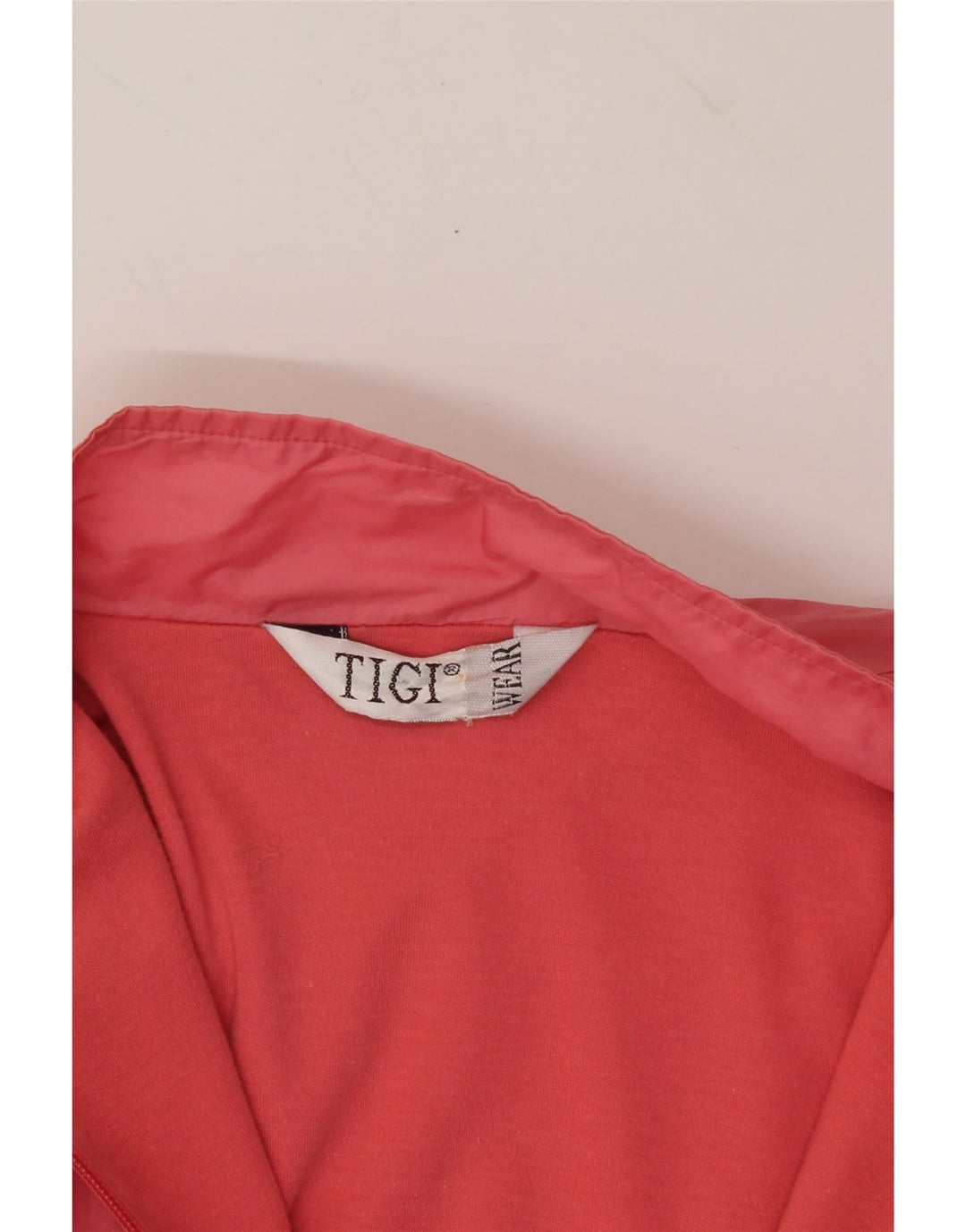 VINTAGE Womens Tracksuit Top Jacket UK 16 Large Pink Vintage Vintage and Second-Hand Vintage from Messina Hembry 