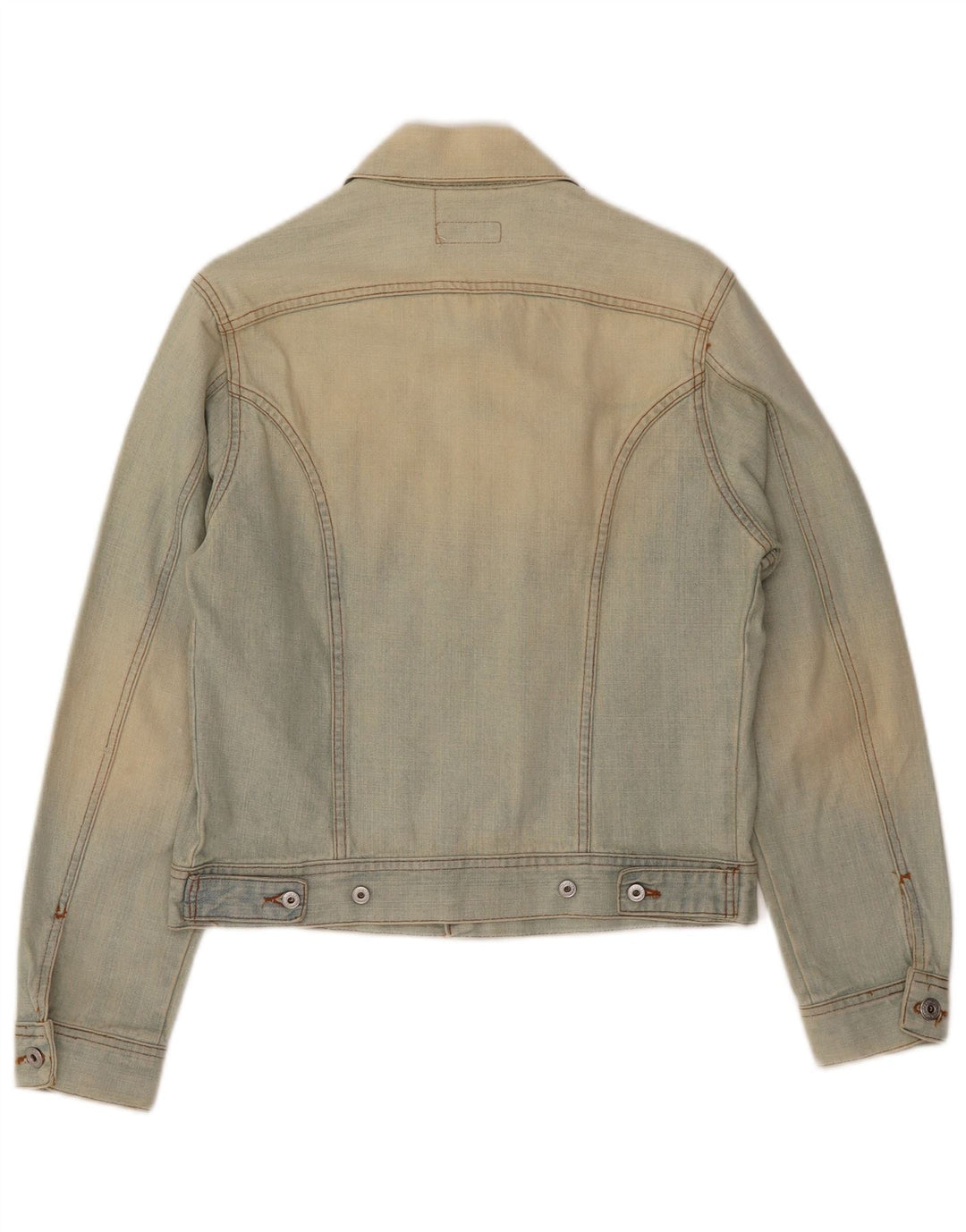 General Company Γυναικείο Τζιν Μπουφάν UK 10 Small Blue