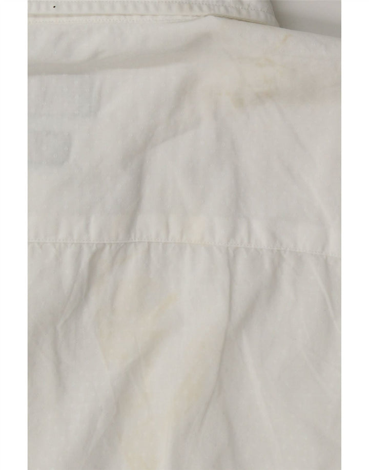 Ανδρικό πουκάμισο Massimo Dutti XL Λευκό