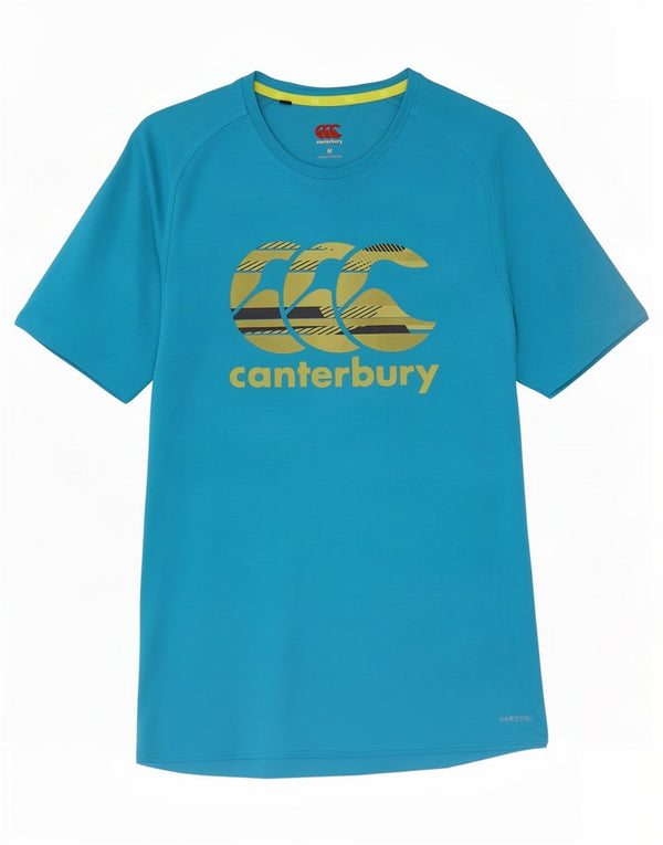 Ανδρικό γραφικό T-Shirt Canterbury Top Medium Blue Polyester