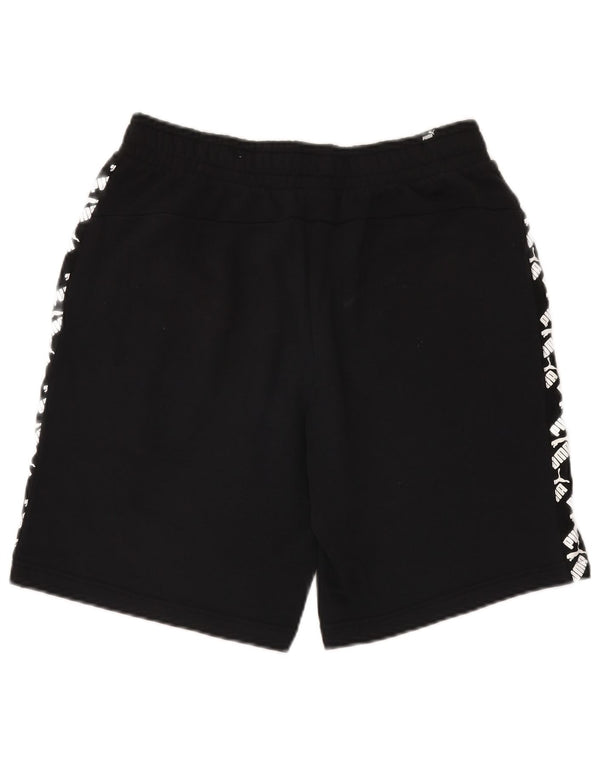 Ανδρικό γραφικό αθλητικό σορτς PUMA μεσαίο μαύρο