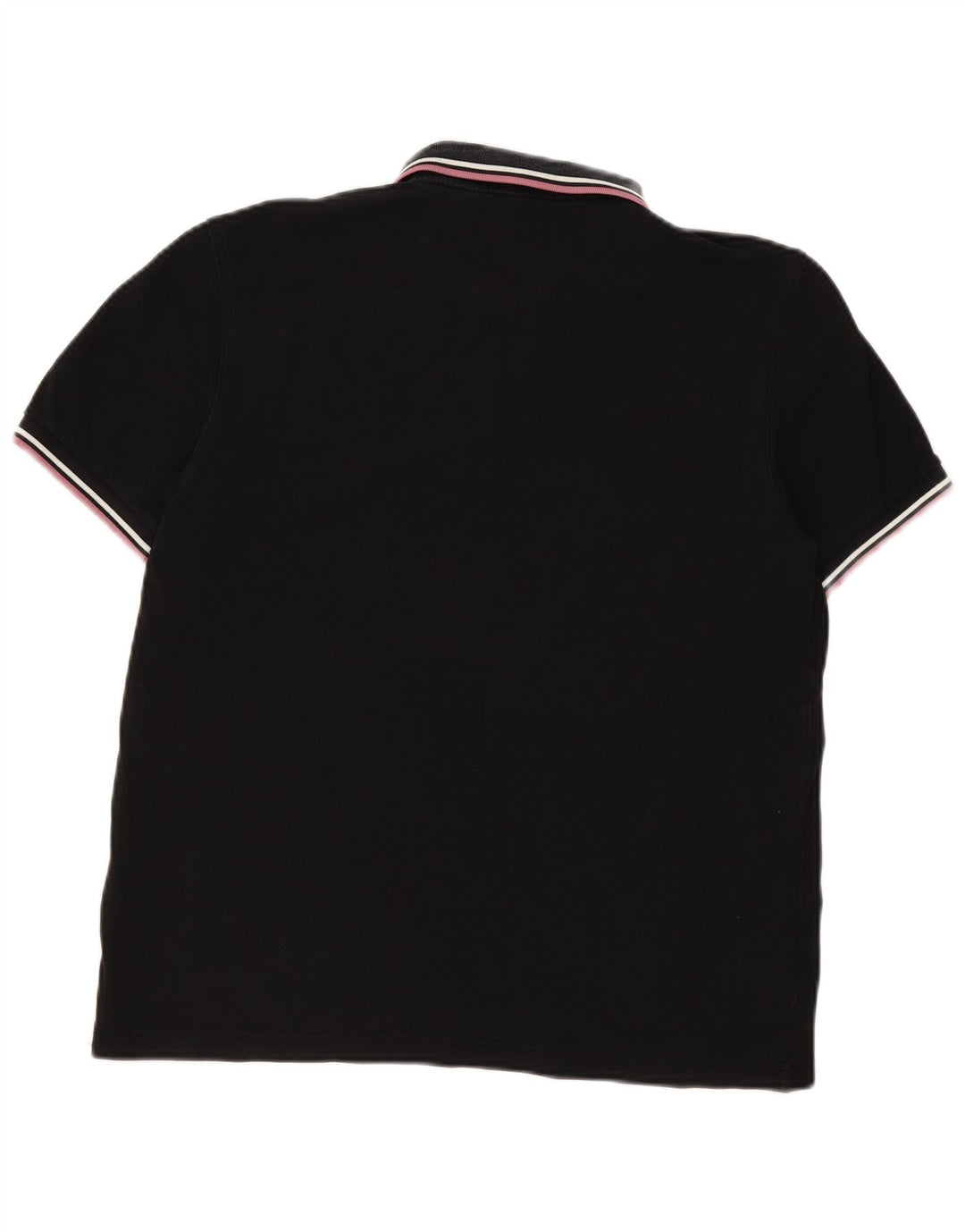 Fred Perry Ανδρικό Πόλο Μπλουζάκι Μεσαίο Μαύρο Βαμβακερό