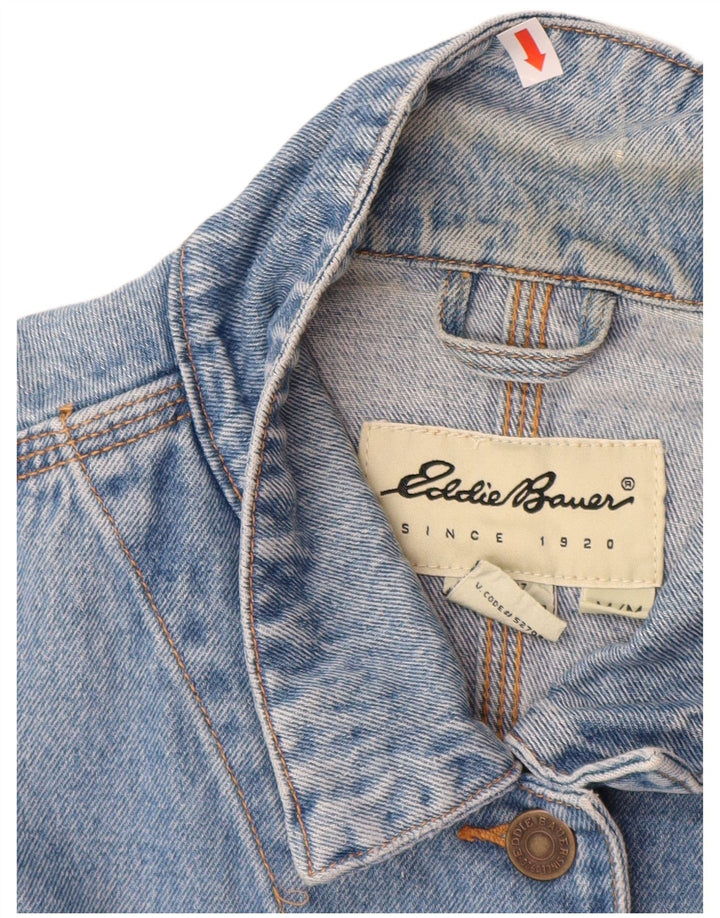 EDDIE BAUER Γυναικείο τζιν μπουφάν UK 14 μεσαίο μπλε βαμβακερό