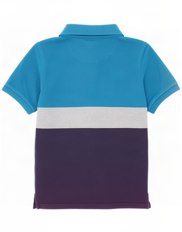 Joules Boys Graphic Polo πουκάμισο 9-10 ετών Μπλε χρώματος βαμβακερό
