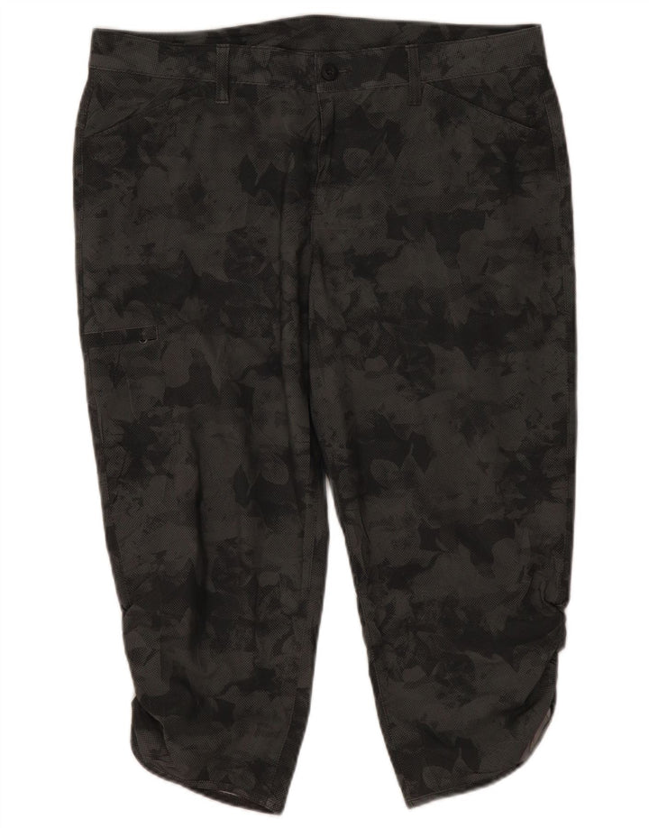 Eddie Bauer Γυναικείο παντελόνι Capri Cargo US 14 XL W38 L21 Γκρι παραλλαγή