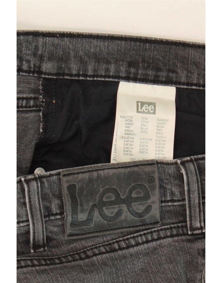 Lee Mens Luke Slim Jeans W36 L28 Γκρι βαμβακερό