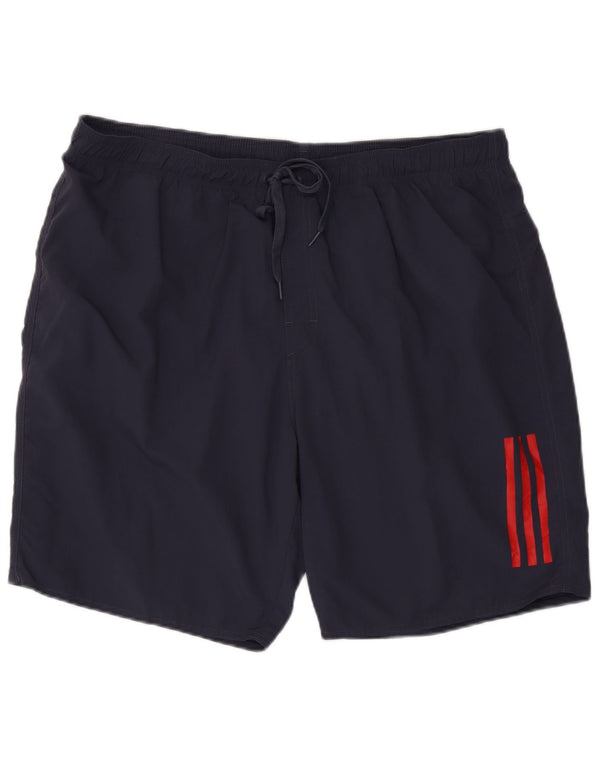 Ανδρικό αθλητικό σορτς ADIDAS 2XL Navy Blue Nylon
