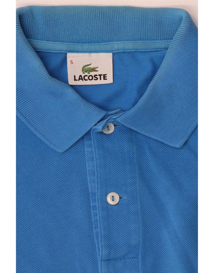 Ανδρικό πουκάμισο πόλο Lacoste, μέγεθος 5, μεγάλο μπλε