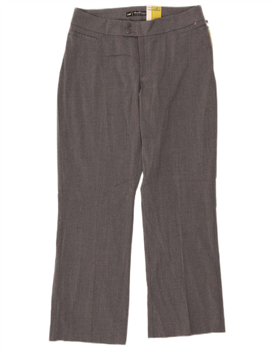 Γυναικείο ίσιο casual παντελόνι LEE US 10 Large W31 L28 Grey Polyester