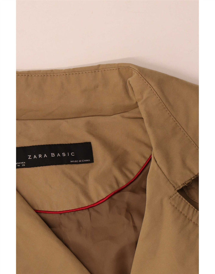 Zara Γυναικεία καμπαρντίνα UK 14 Medium Khaki