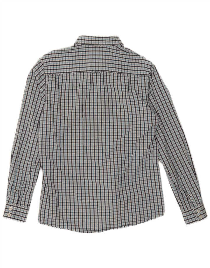 Ανδρικό πουκάμισο Crew Clothing Slim Fit, μεσαίο μπλε βαμβακερό