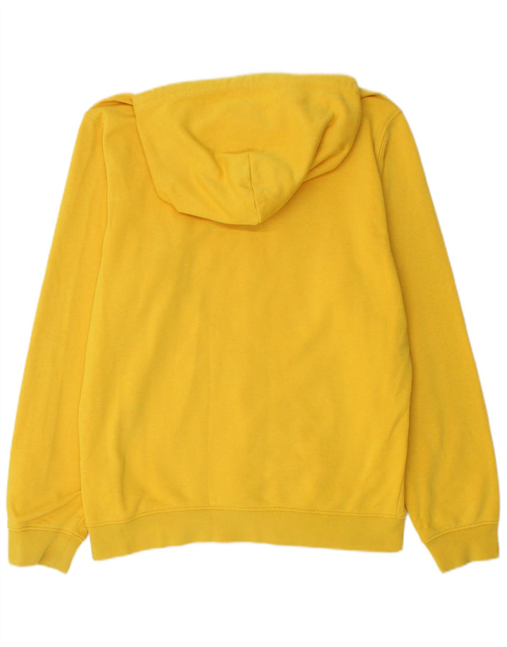 Ανδρικό Champion Graphic Hoodie Jumper από μεσαίο κίτρινο βαμβάκι
