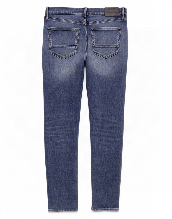Ανδρικό Slim Jeans Marks & Spencer W34 L33 Blue Cotton