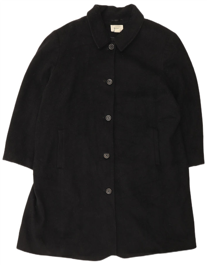 L.L.Bean Γυναικείο Πανωφόρι UK 20 2XL Μαύρο Μάλλινο