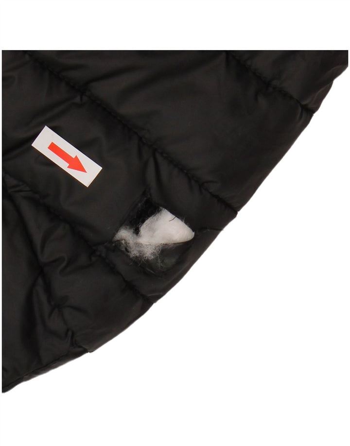 Ανδρικό μπουφάν με κουκούλα ELLESSE UK 40 Large Black Polyester