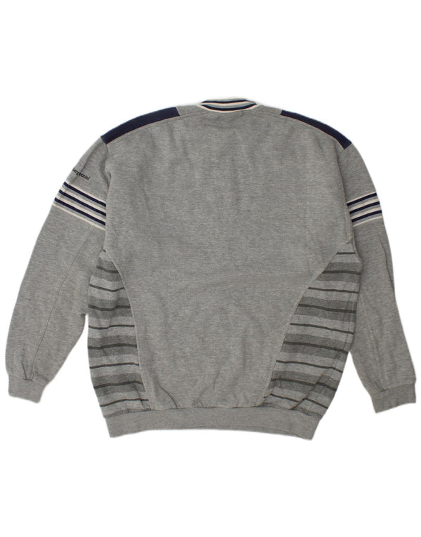 Ανδρικό φούτερ με φερμουάρ Sergio Tacchini Jumper XL Grey Colourblock