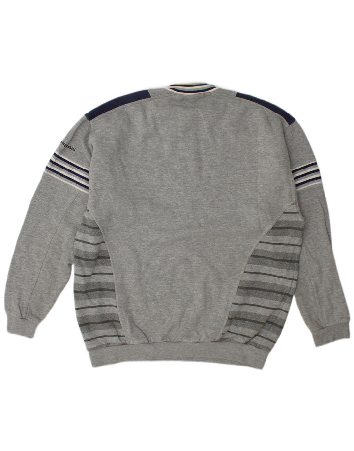 Ανδρικό φούτερ με φερμουάρ Sergio Tacchini Jumper XL Grey Colourblock