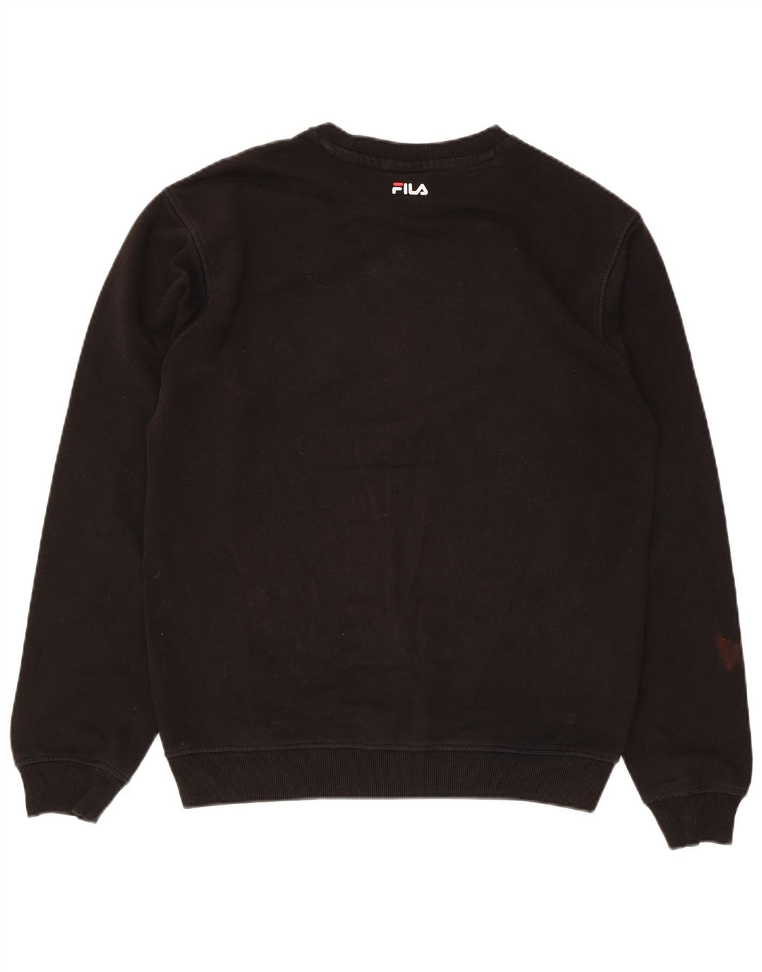 Ανδρικό γραφικό φούτερ Fila Jumper Μικρό μαύρο βαμβακερό