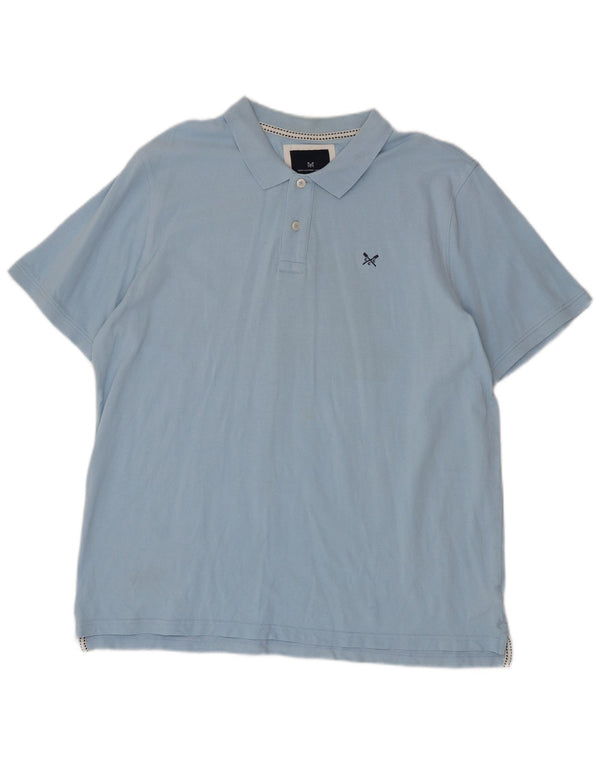 Ανδρικό μπλουζάκι πόλο Crew Clothing 2XL Μπλε βαμβακερό