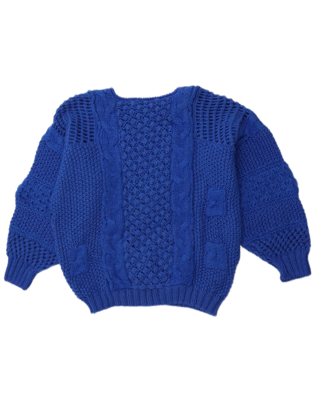 Vintage Γυναικείο πουλόβερ με λαιμόκαυστο EU 40 Μεσαίο Μπλε Πολυακρυλικό