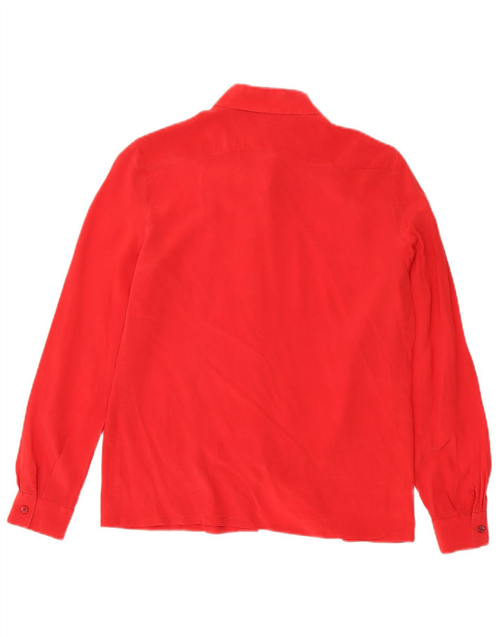 Vintage γυναικείο πουκάμισο μπλούζα IT 42 Medium Red