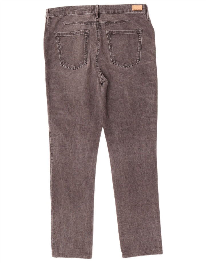 Timberland Γυναικείο Slim Jeans W27 L27 Γκρι βαμβακερό