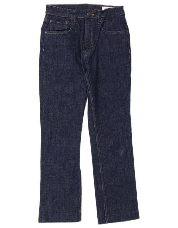 Zara Γυναικείο ίσιο τζιν EU 38 Small W28 L27 Μπλε βαμβακερό
