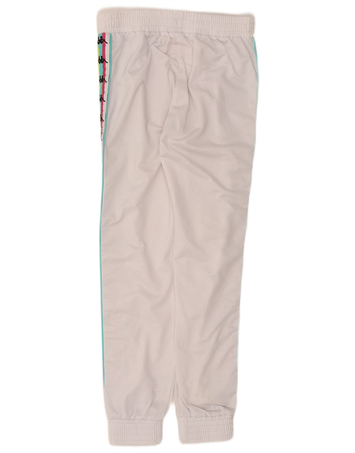 Ανδρική φόρμα γραφικής Kappa Παντελόνι Joggers Small White