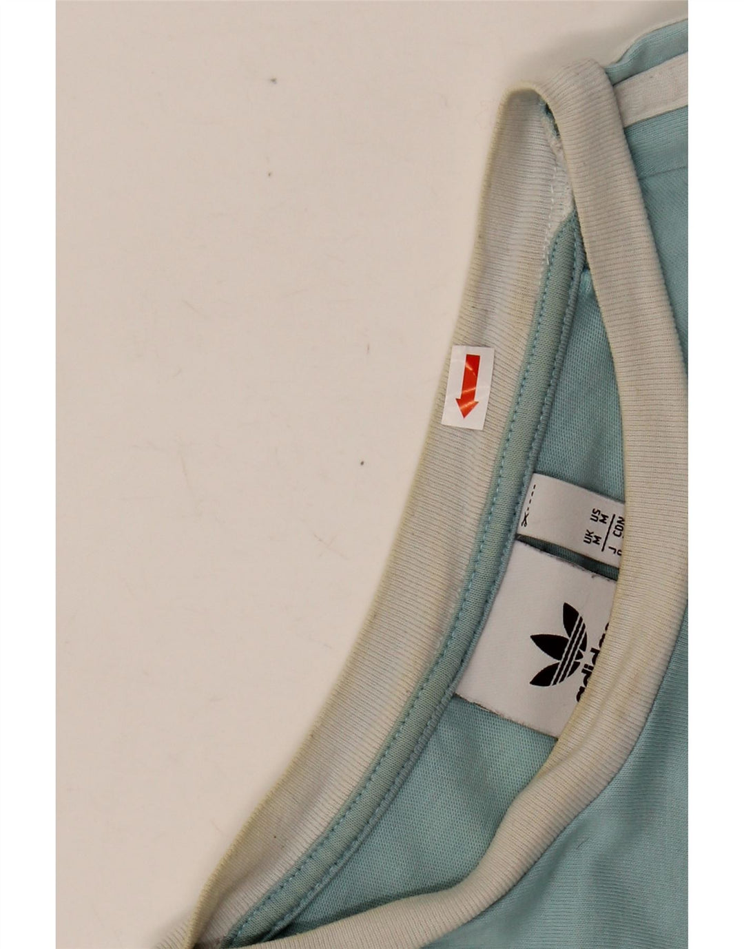 Ανδρικό T-Shirt ADIDAS Τοπ μεσαίο μπλε βαμβακερό