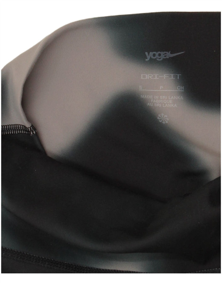 Γυναικεία κολάν Nike Dri Fit UK 10 Small Black Tie Dye