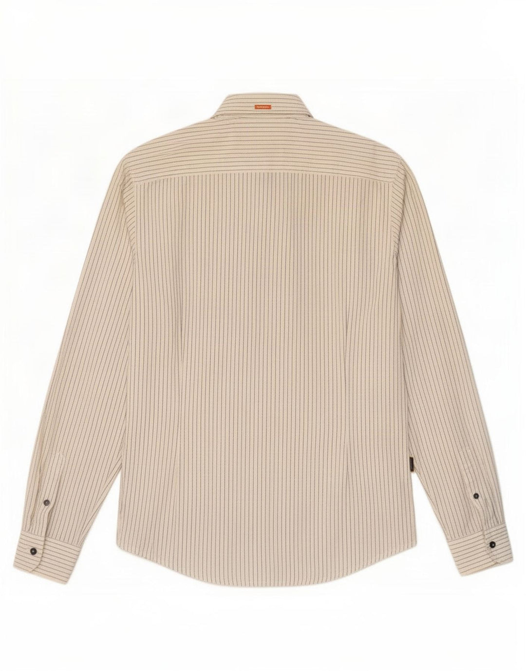 Γυναικείο πουκάμισο Hugo Boss Slim Fit Βαμβακερό μεσαίο λευκό ρίγες